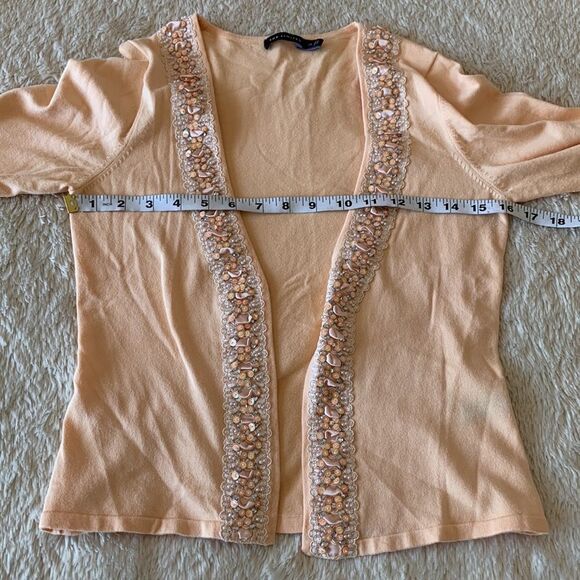 The limited Cream/orange cover up with sequins lining - Picture 9 of 16
